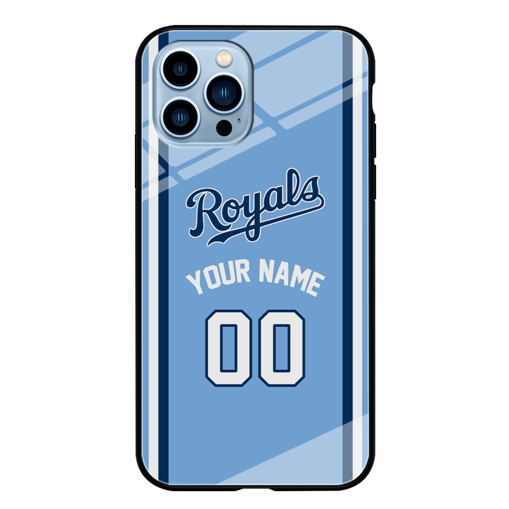 Custom Jersey Kansas City Royals MLB Phone Case