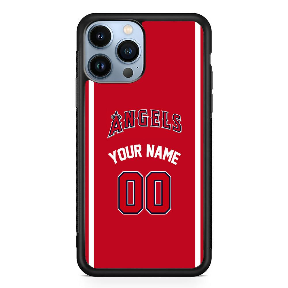 Custom Jersey Los Angeles Angels MLB Phone Case