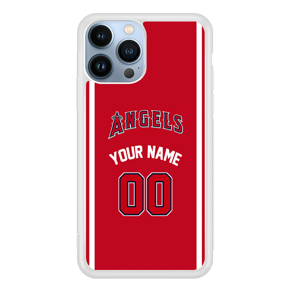 Custom Jersey Los Angeles Angels MLB Phone Case