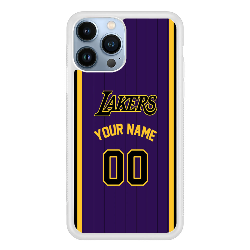 Custom Jersey Los Angeles Lakers NBA Phone Case