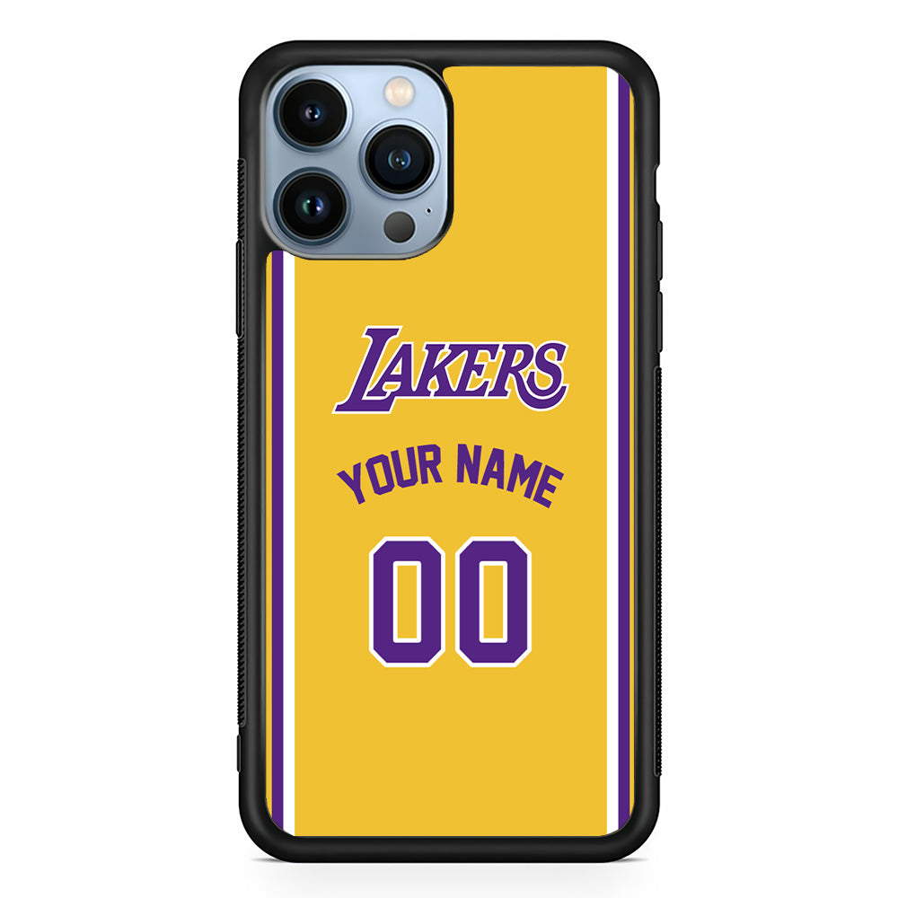 Custom Jersey Los Angeles Lakers NBA Phone Case – ezzyst
