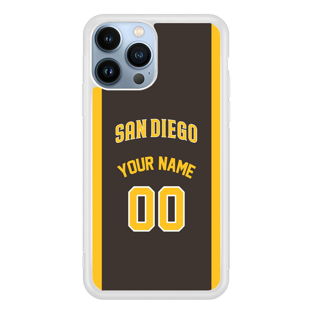 Custom Jersey San Diego Padres MLB Phone Case