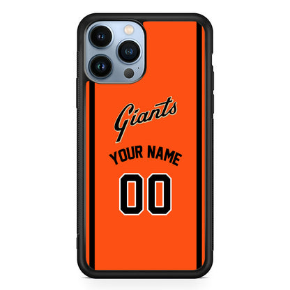 Custom Jersey San Francisco Giants MLB Phone Case
