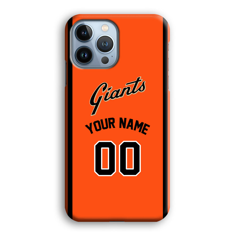 Custom Jersey San Francisco Giants MLB Phone Case