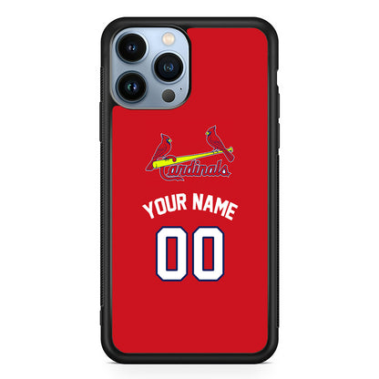 Custom Jersey St. Louis Cardinals MLB Phone Case