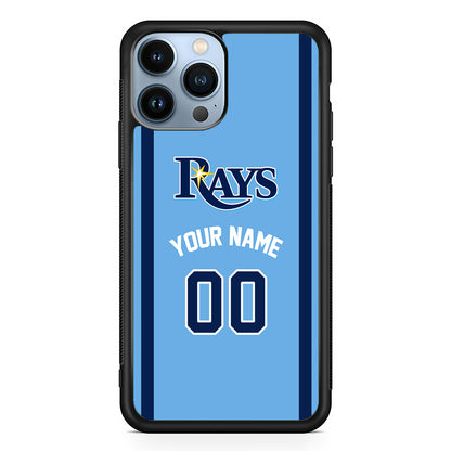 Custom Jersey Tampa Bay Rays MLB Phone Case