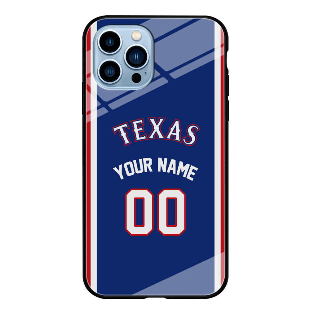Custom Jersey Texas Rangers MLB Phone Case