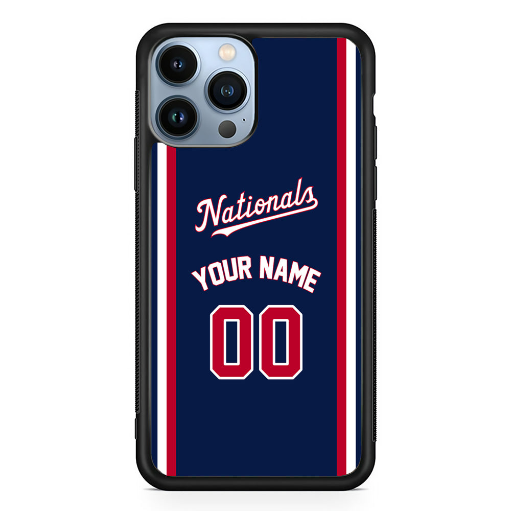 Custom Jersey Washington Nationals MLB Phone Case