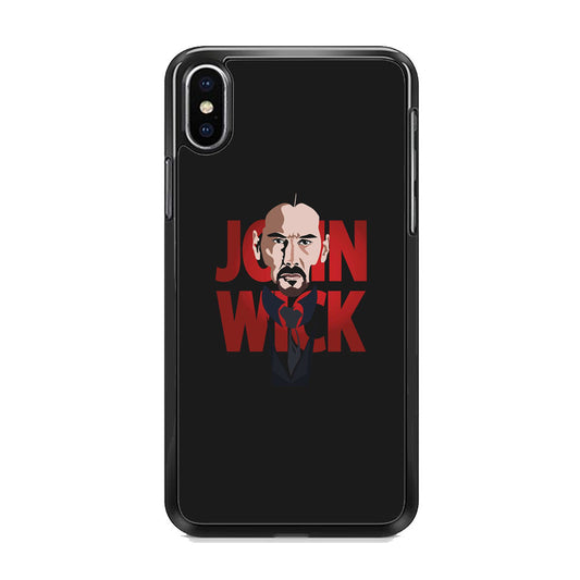 John Wick Dark Grey iPhone Xs Case