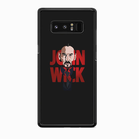 John Wick Dark Grey Samsung Galaxy Note 8 Case