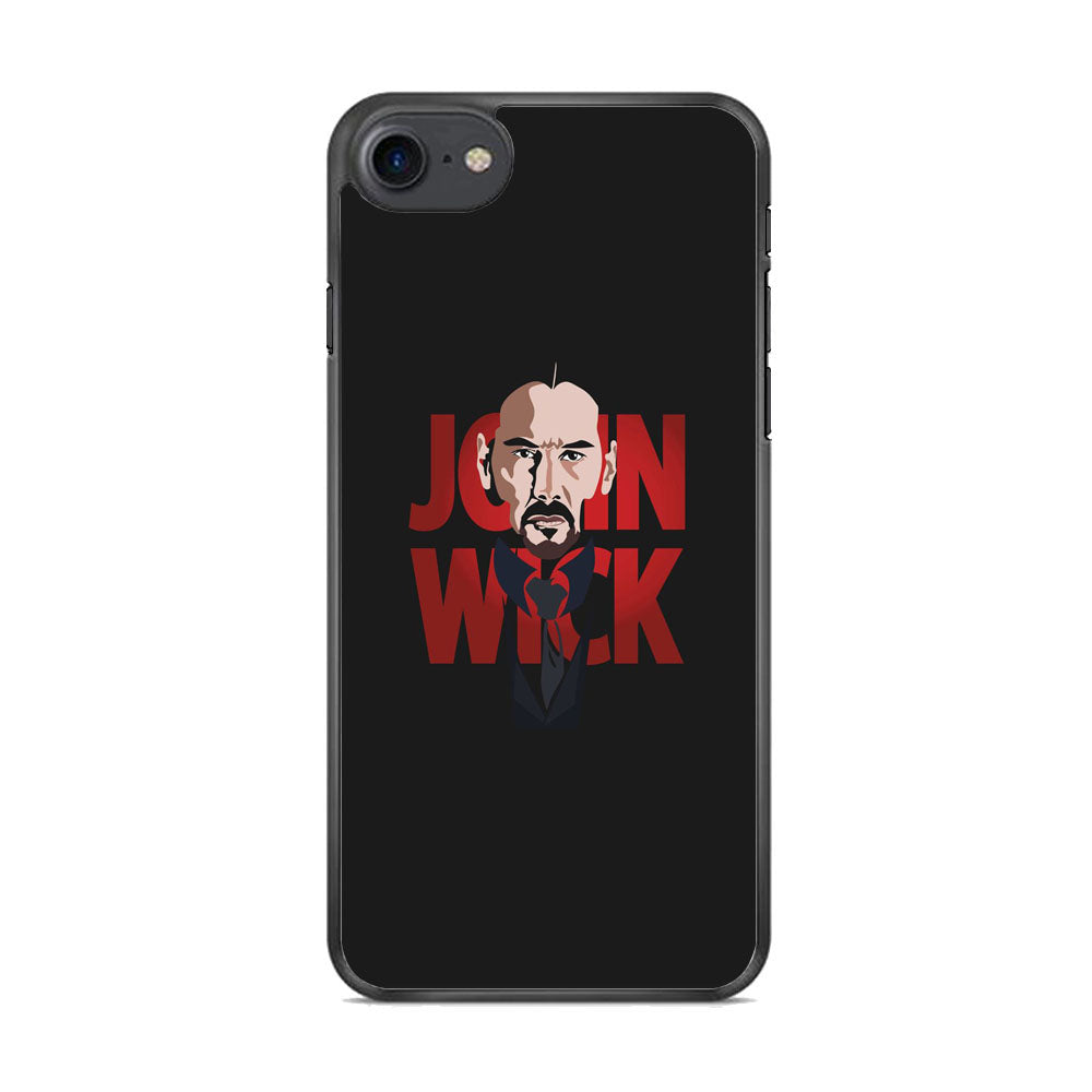 John Wick Dark Grey iPhone 8 Case