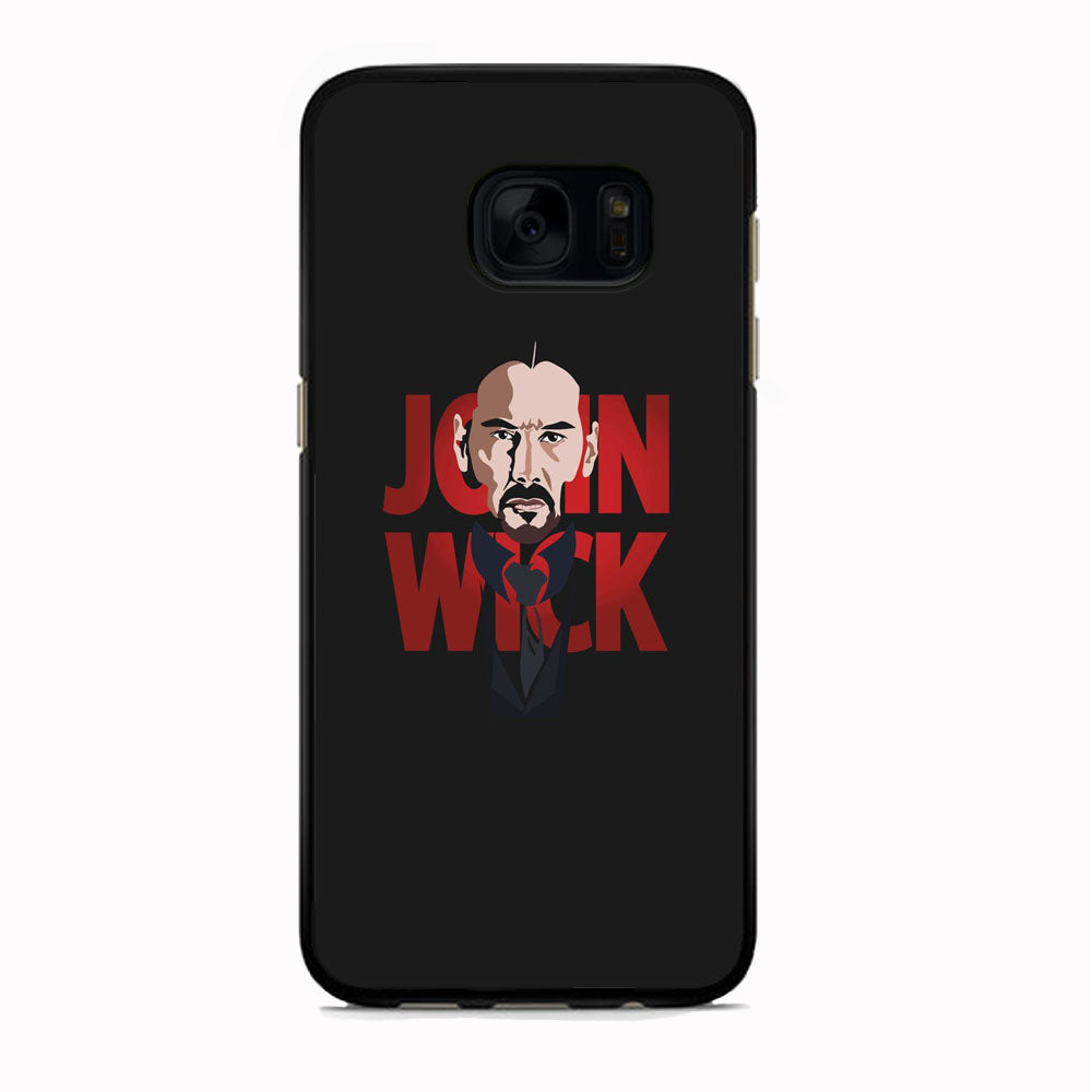 John Wick Dark Grey Samsung Galaxy S7 Case