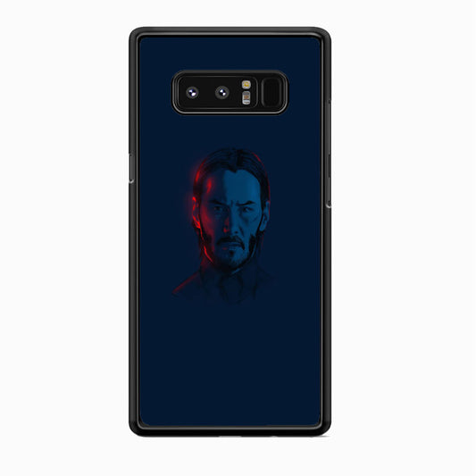 John Wick Face Navy Samsung Galaxy Note 8 Case