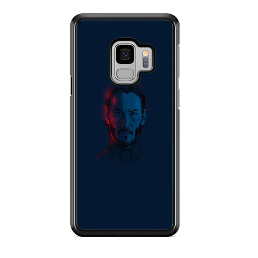 John Wick Face Navy Samsung Galaxy S9 Case