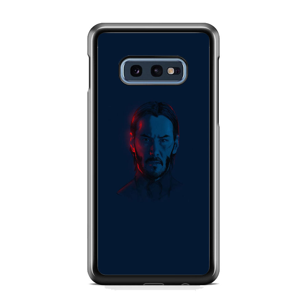 John Wick Face Navy Samsung Galaxy 10e Case