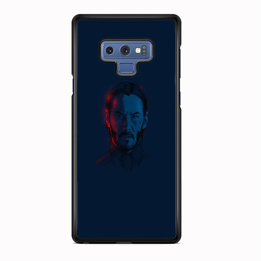 John Wick Face Navy Samsung Galaxy Note 9 Case