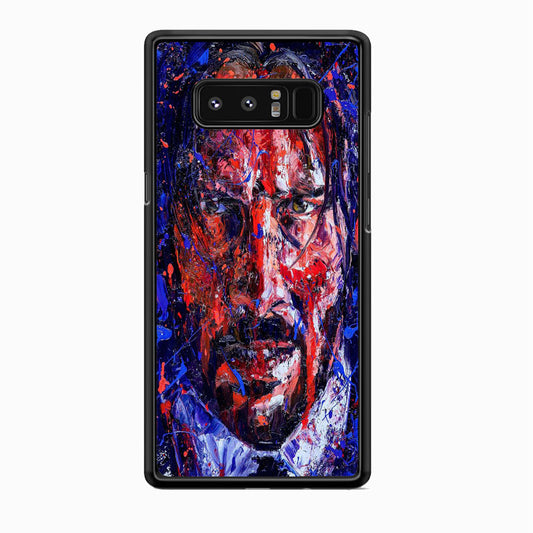 John Wick Paint Art Samsung Galaxy Note 8 Case