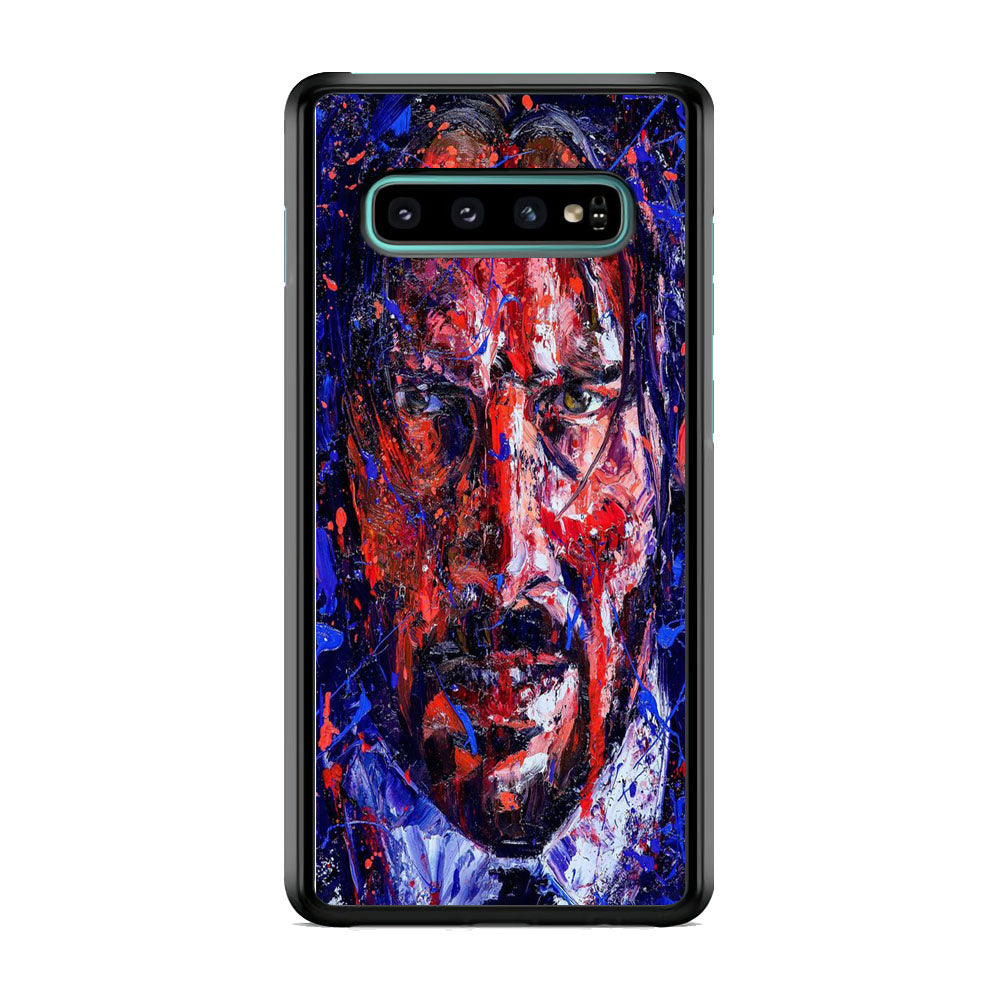 John Wick Paint Art Samsung Galaxy S10 Plus Case