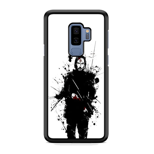 John Wick White Splash Art Samsung Galaxy S9 Plus Case