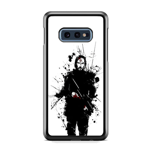 John Wick White Splash Art Samsung Galaxy 10e Case