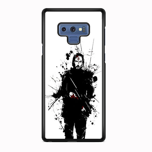 John Wick White Splash Art Samsung Galaxy Note 9 Case