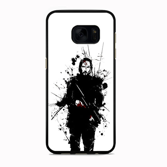 John Wick White Splash Art Samsung Galaxy S7 Case