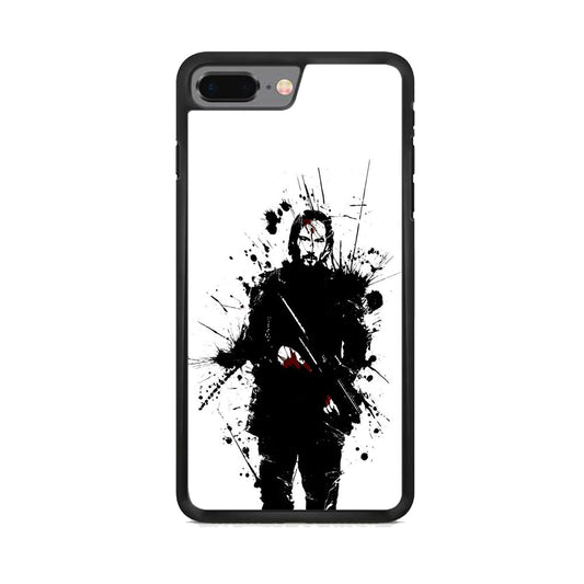 John Wick White Splash Art iPhone 8 Plus Case