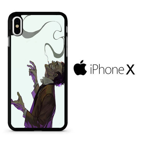 Joker Smoke iPhone X Case