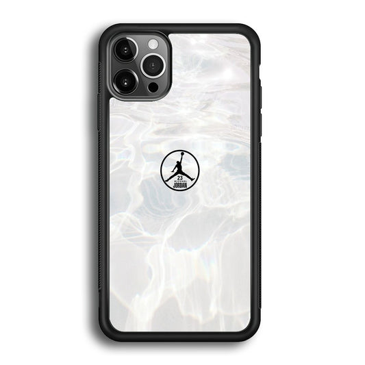 Jordan 23 Circle Water iPhone 12 Pro Case