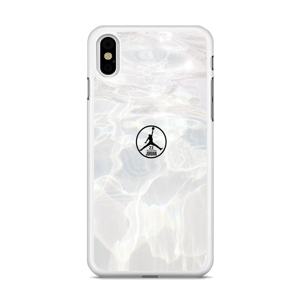 Jordan 23 Circle Water iPhone Xs Case