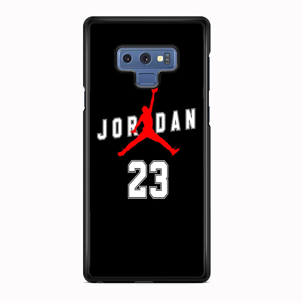 Jordan Black 23 Samsung Galaxy Note 9 Case