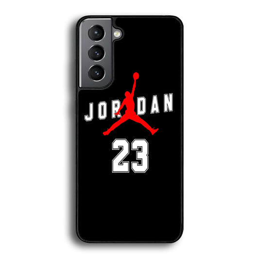 Jordan Black 23 Samsung Galaxy S21 Plus Case