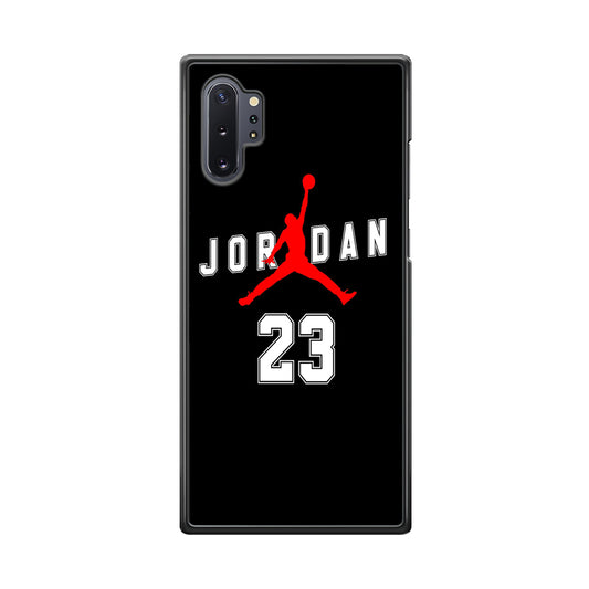 Jordan Black 23 Samsung Galaxy Note 10 Plus Case