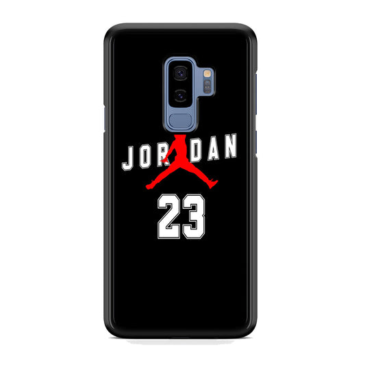 Jordan Black 23 Samsung Galaxy S9 Plus Case
