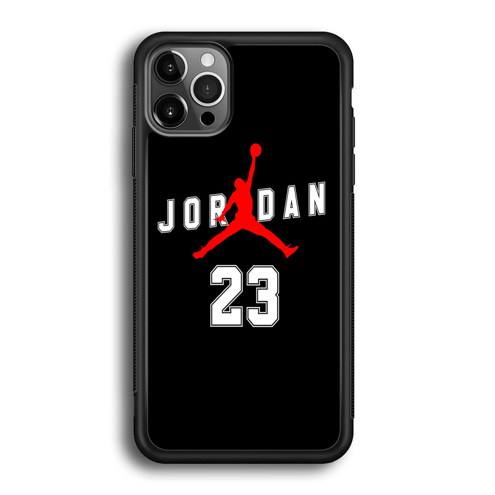 Jordan Black 23 iPhone 12 Pro Case