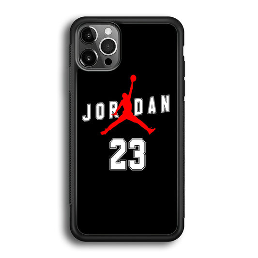 Jordan Black 23 iPhone 12 Pro Case