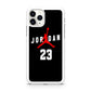 Jordan Black 23 iPhone 11 Pro Case