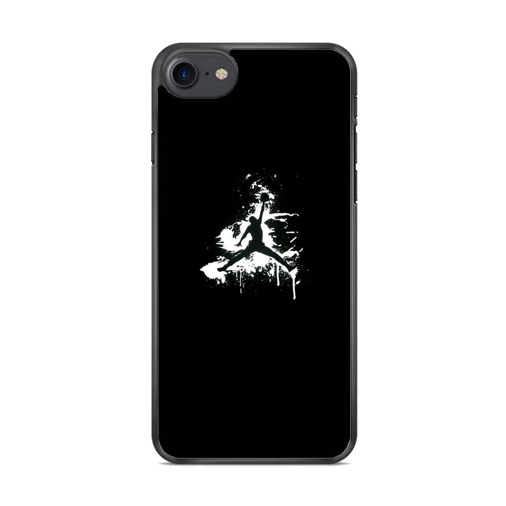 Jordan Black White Gravity iPhone 8 Case