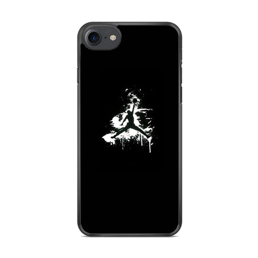 Jordan Black White Gravity iPhone 8 Case