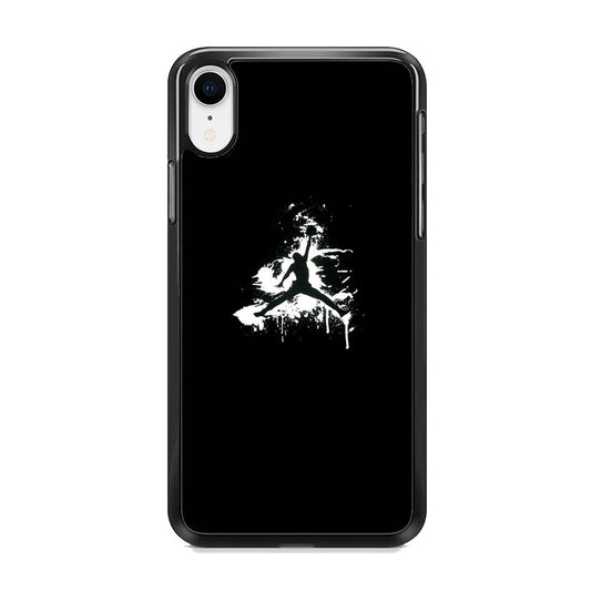 Jordan Black White Gravity iPhone XR Case