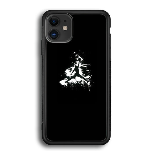 Jordan Black White Gravity iPhone 12 Case