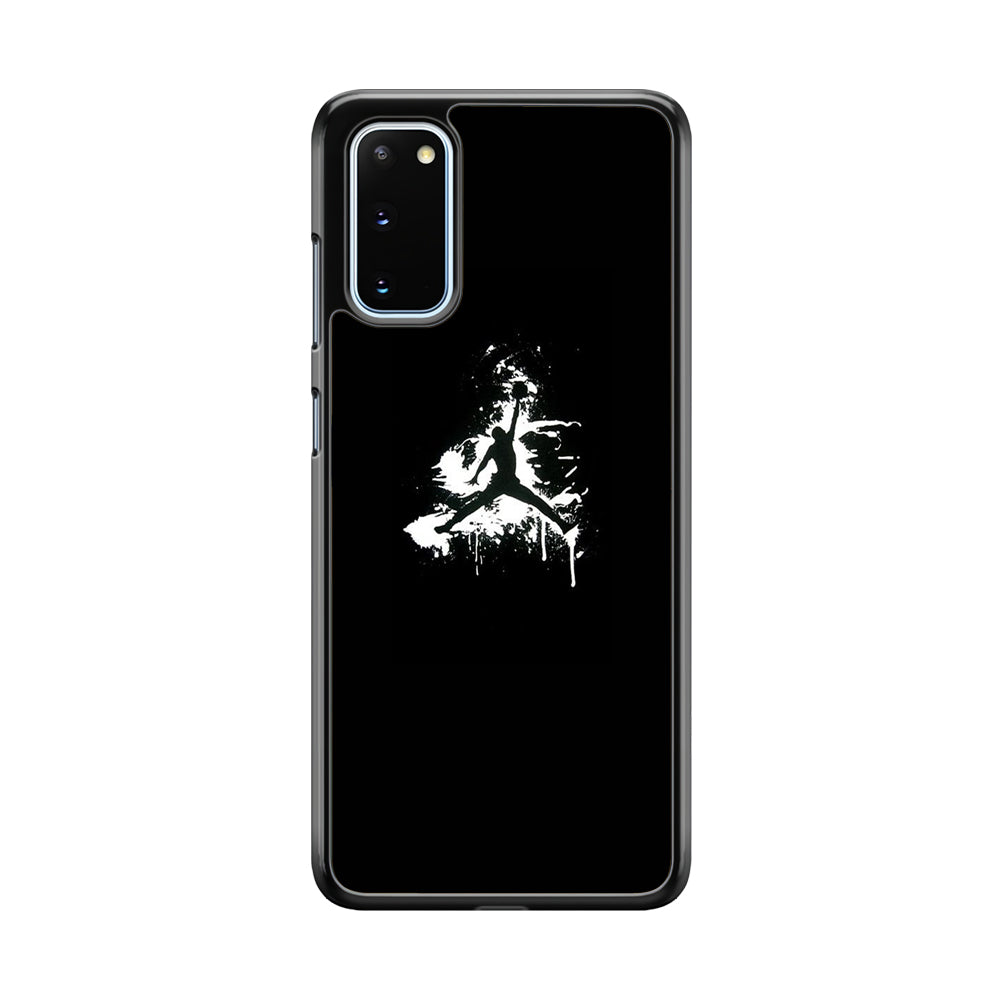 Jordan Black White Gravity Samsung Galaxy S20 Case