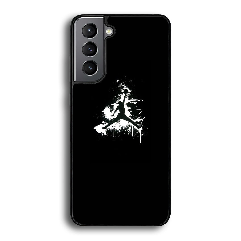 Jordan Black White Gravity Samsung Galaxy S21 Plus Case
