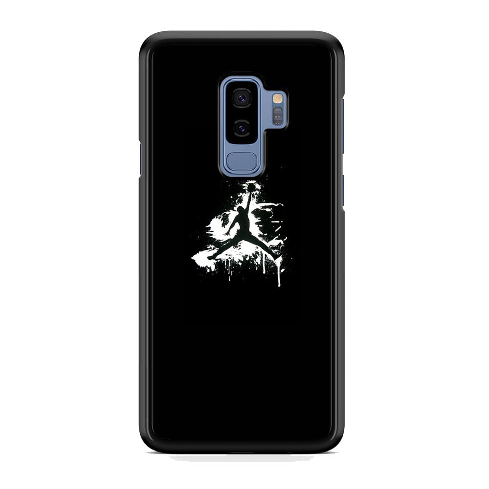 Jordan Black White Gravity Samsung Galaxy S9 Plus Case