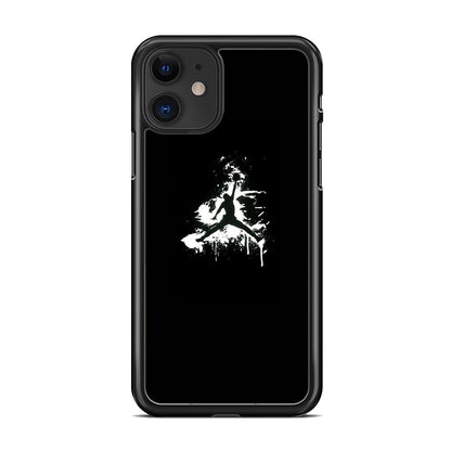Jordan Black White Gravity iPhone 11 Case