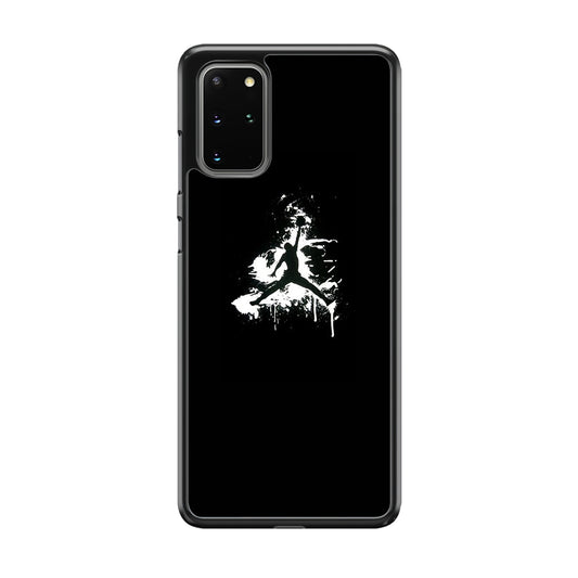 Jordan Black White Gravity Samsung Galaxy S20 Plus Case