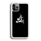 Jordan Black White Gravity iPhone 12 Pro Case