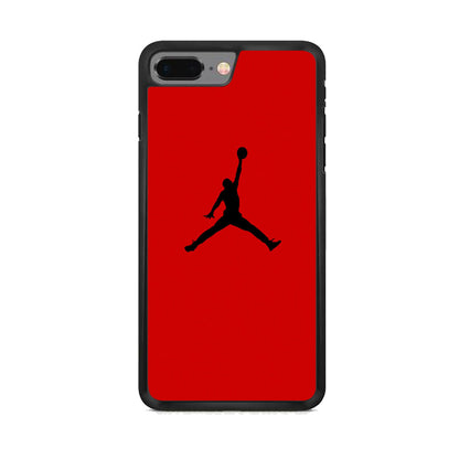 Jordan Red Simple iPhone 7 Plus Case