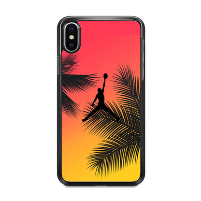 Jordan Sunset Sky iPhone Xs Case