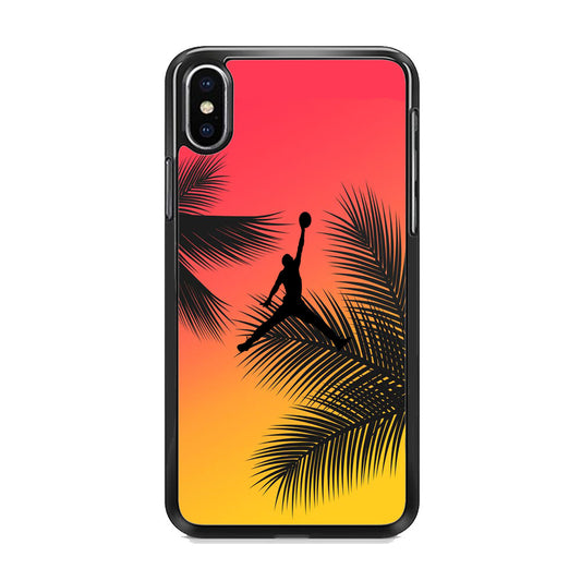 Jordan Sunset Sky iPhone Xs Case